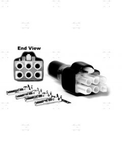 DC plug 6pol (cable side)